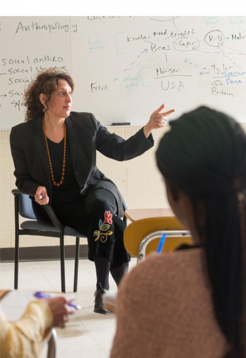 Students in classroom